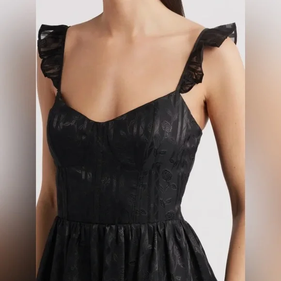 Lulus Nordstrom Magnolia Tiered Organza Gown - Picture 4 of 8